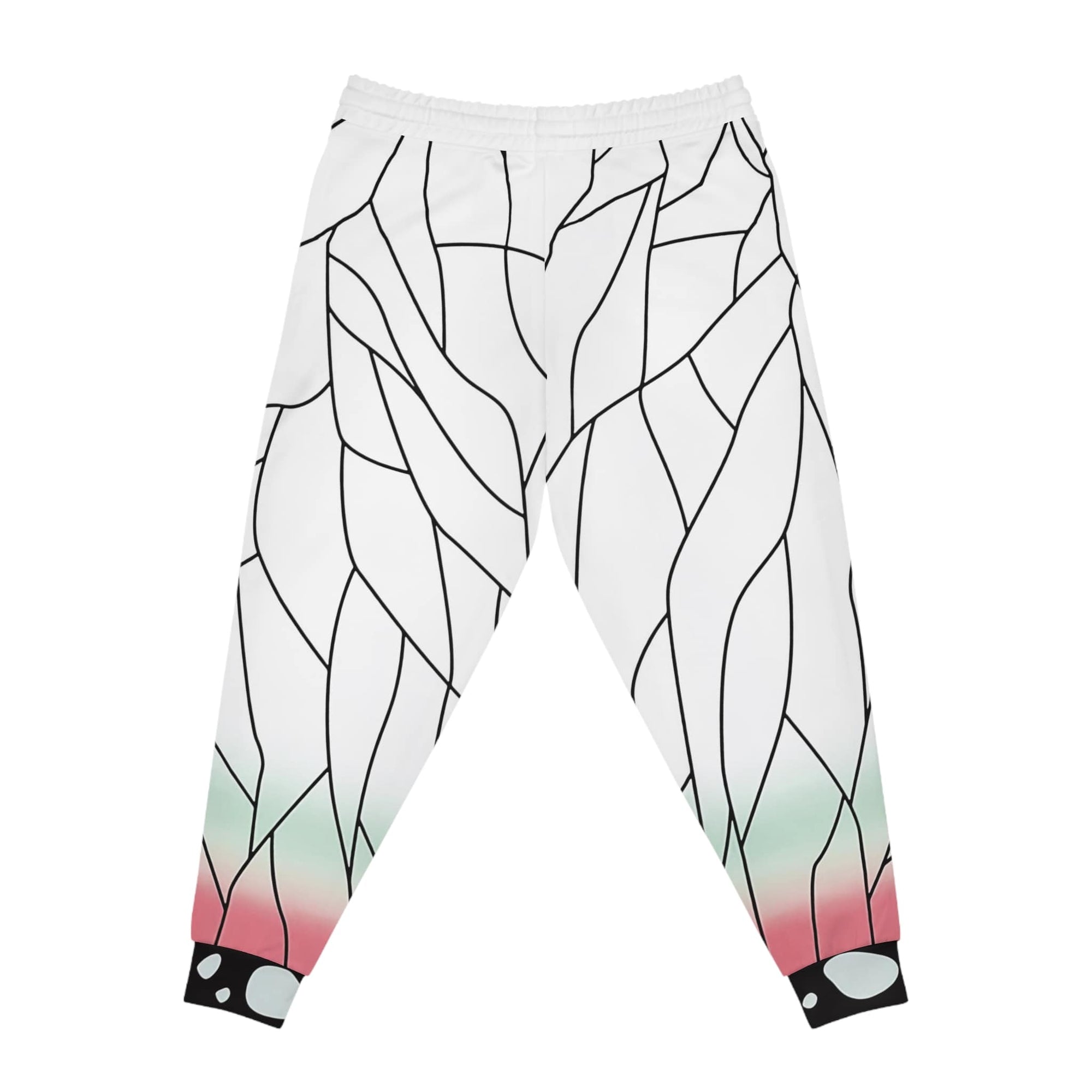 Insect Pillar Butterfly Pattern Sweatpants Joggers