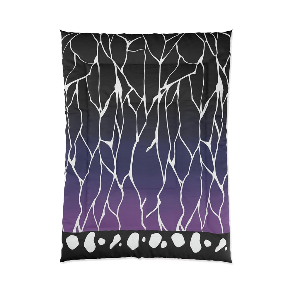 Slayers Insect Pillar Butterfly Dark Pattern Comforter Set