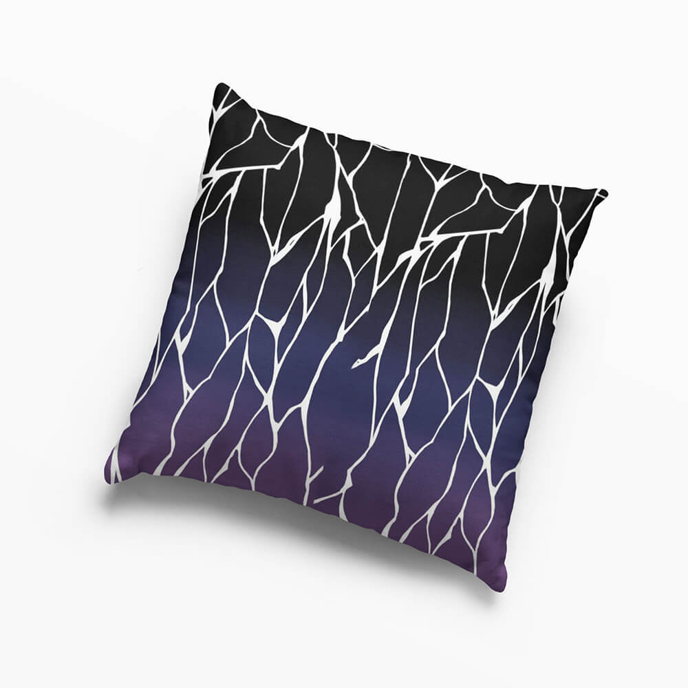 Kocho Insect Pillar Pattern Throw Pillow