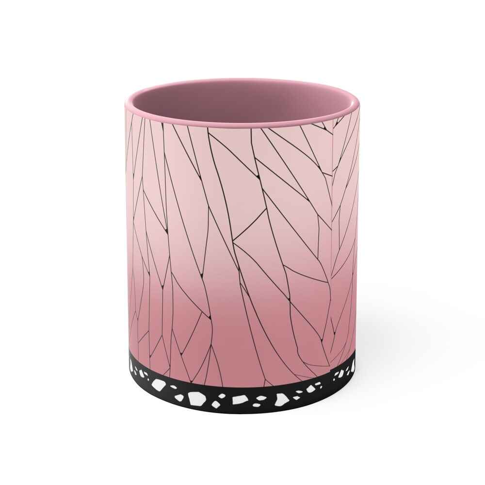 Insect Pillar Demon Slaying Pattern Accent Coffee Mug