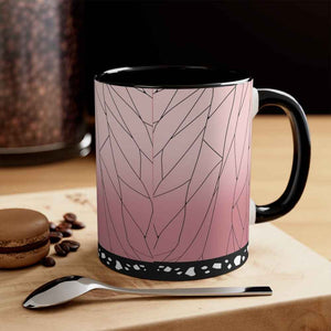 Insect Pillar Demon Slaying Pattern Accent Coffee Mug
