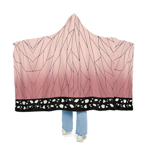 Insect Pillar Demon Slaying Pattern Snuggle Blanket