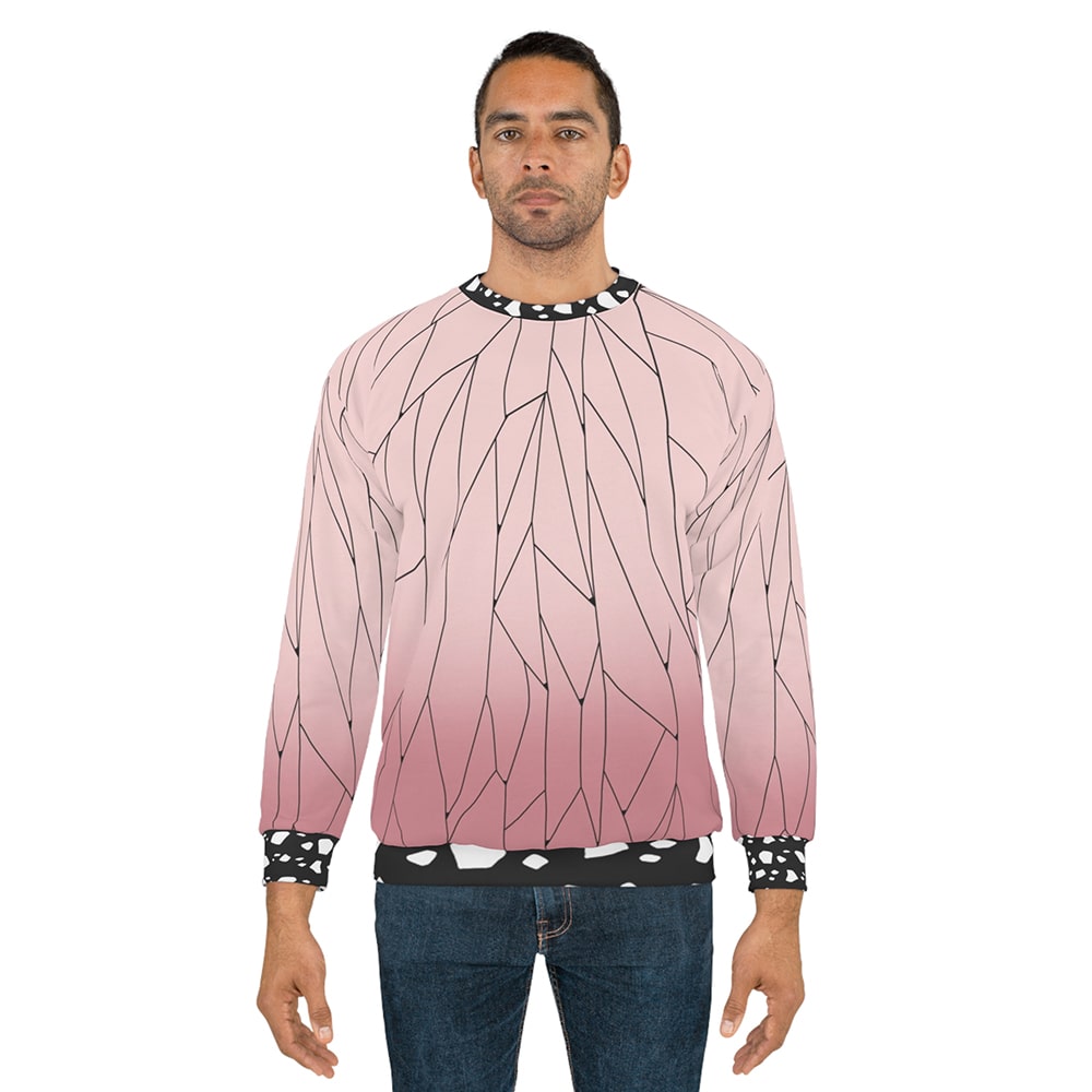 Insect Pillar Pink Sweatshirt