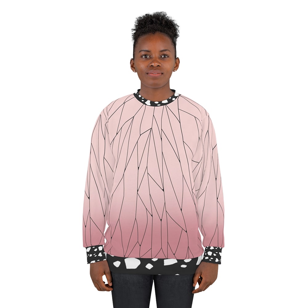 Insect Pillar Pink Sweatshirt