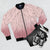 Insect Pillar Pink Demon Slaying Corp Bomber Jacket