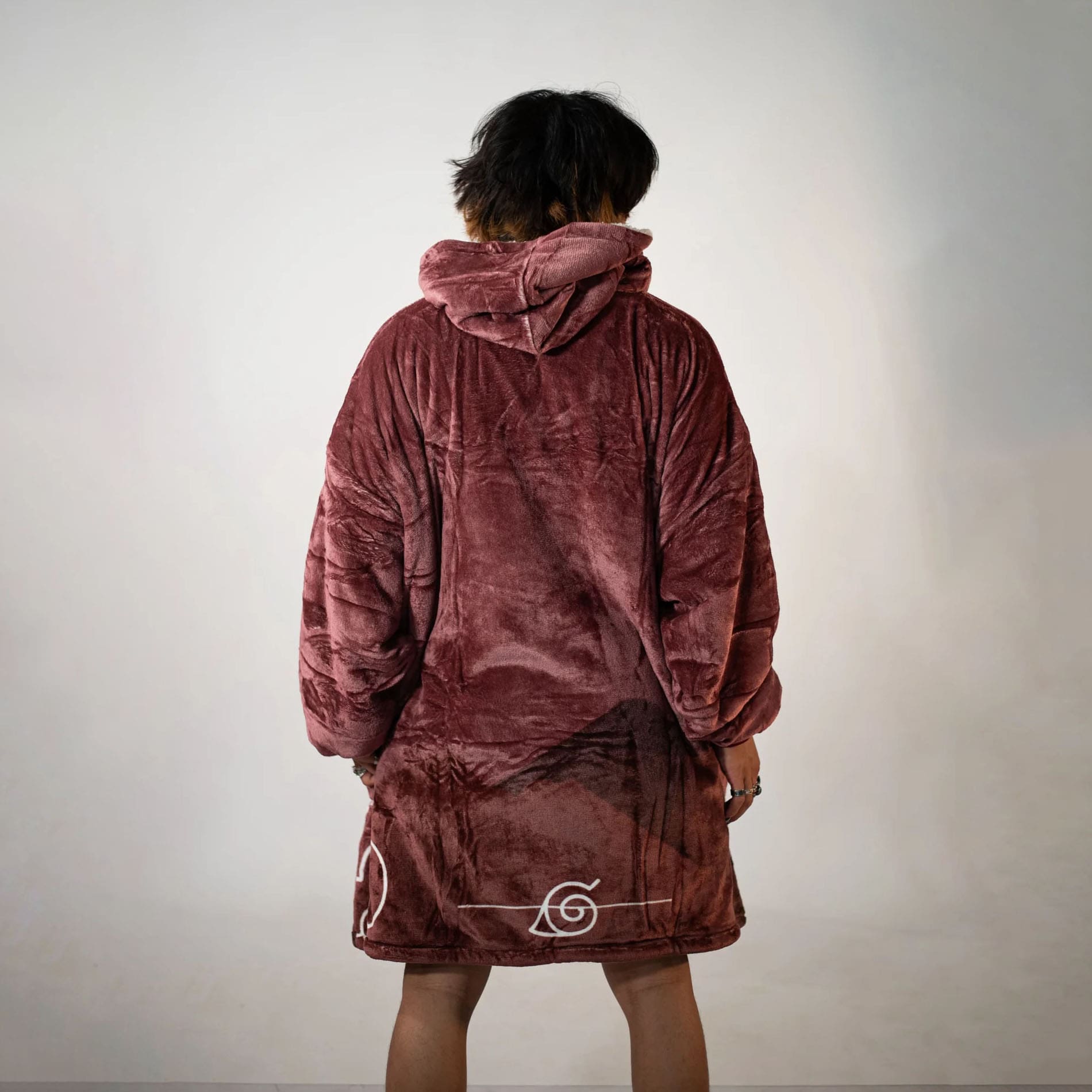 Iconic Shinobi Sketch Oversized Blanket Hoodie