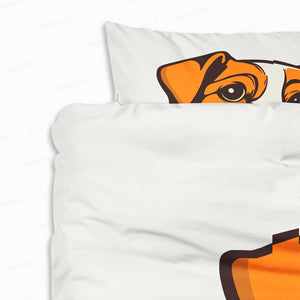 Jack Russel Terrier Dog Art Comforter Bedding
