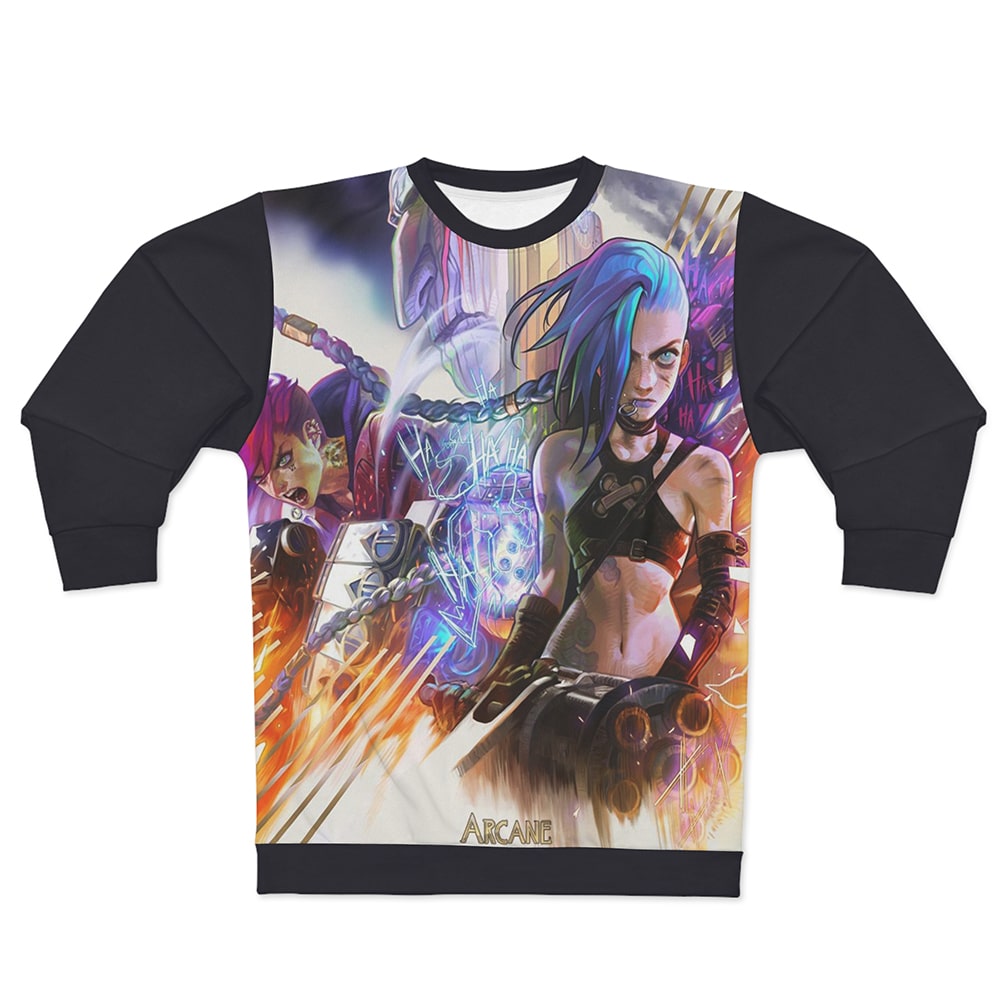 Arcane Jinx Vi Sweatshirt