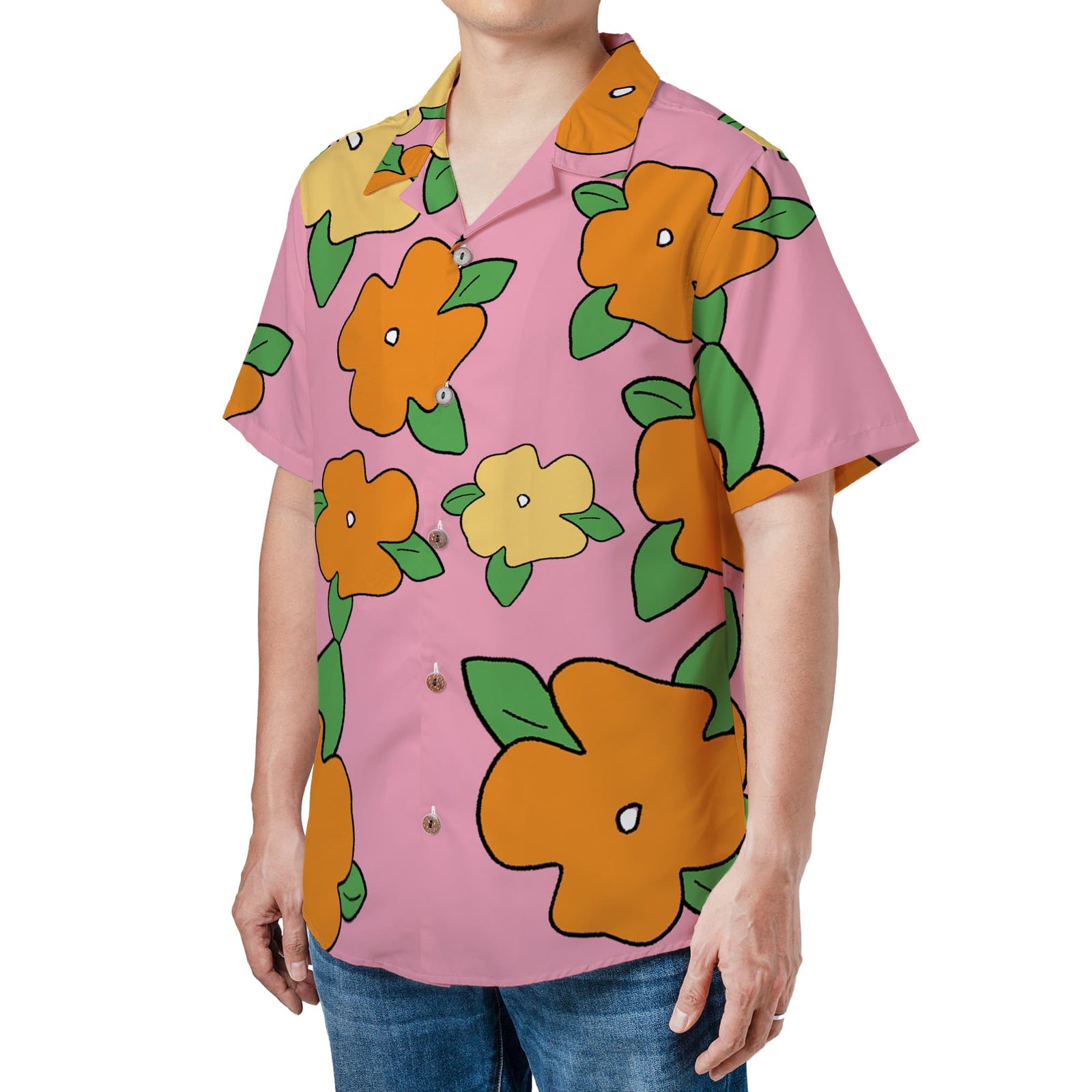 Jimbei Egghead OP Hawaiian Shirt