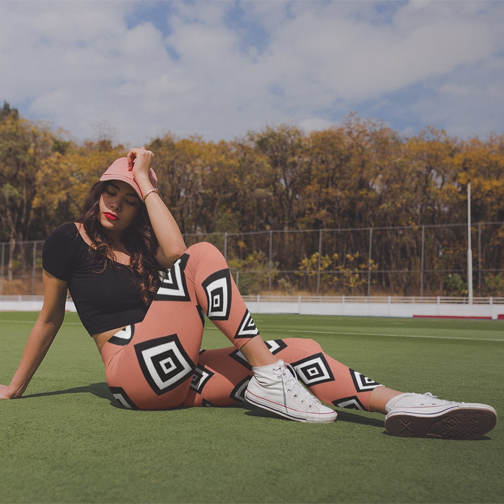 Jinbe Marineford Arc OP Pattern Leggings