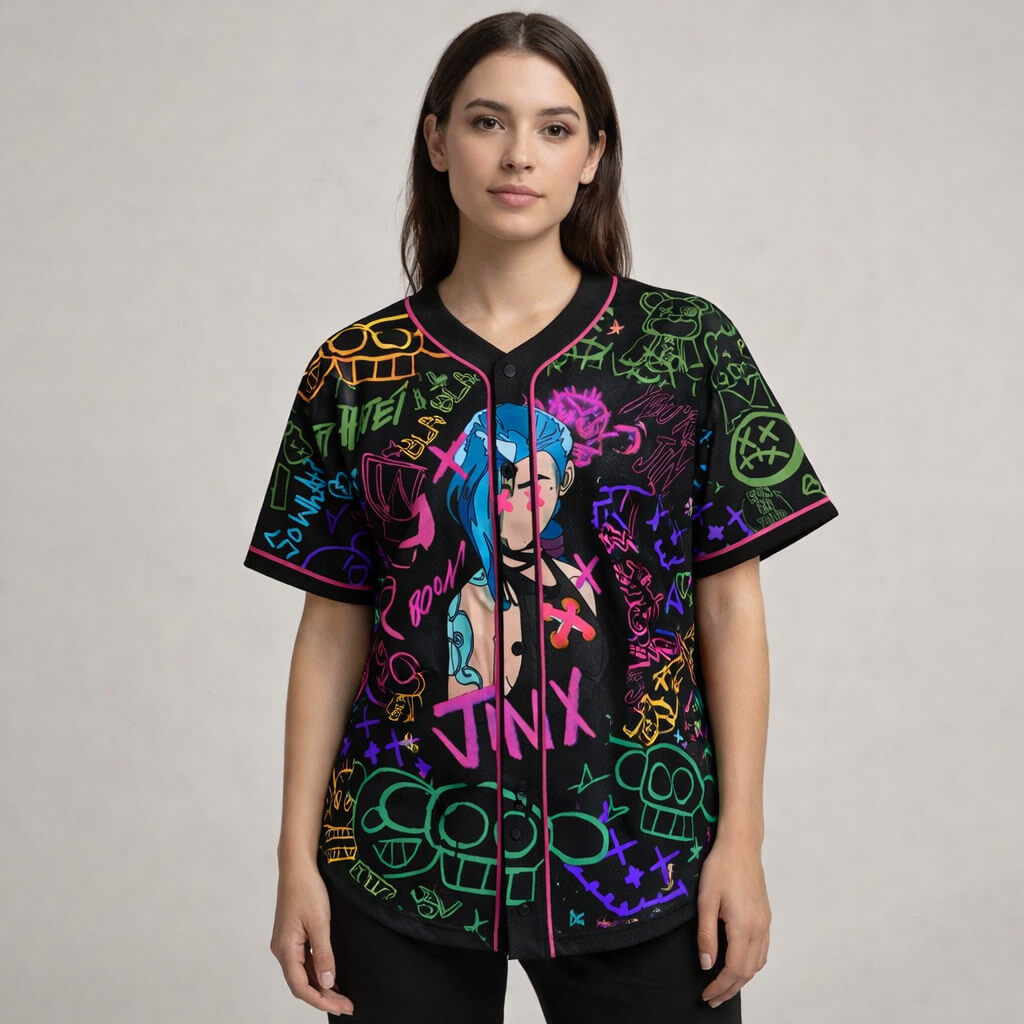 Jinx Neon Baseball Jersey