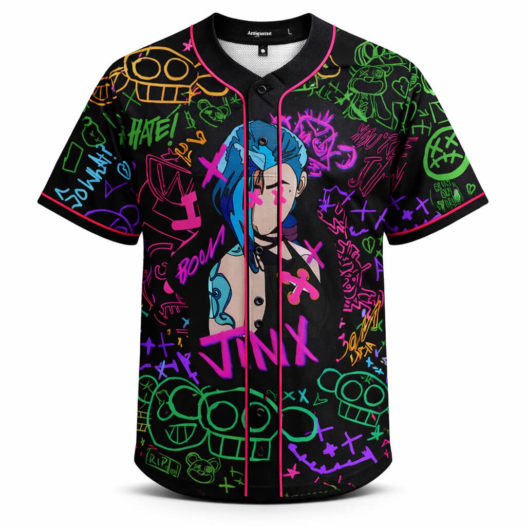 Jinx Neon Baseball Jersey