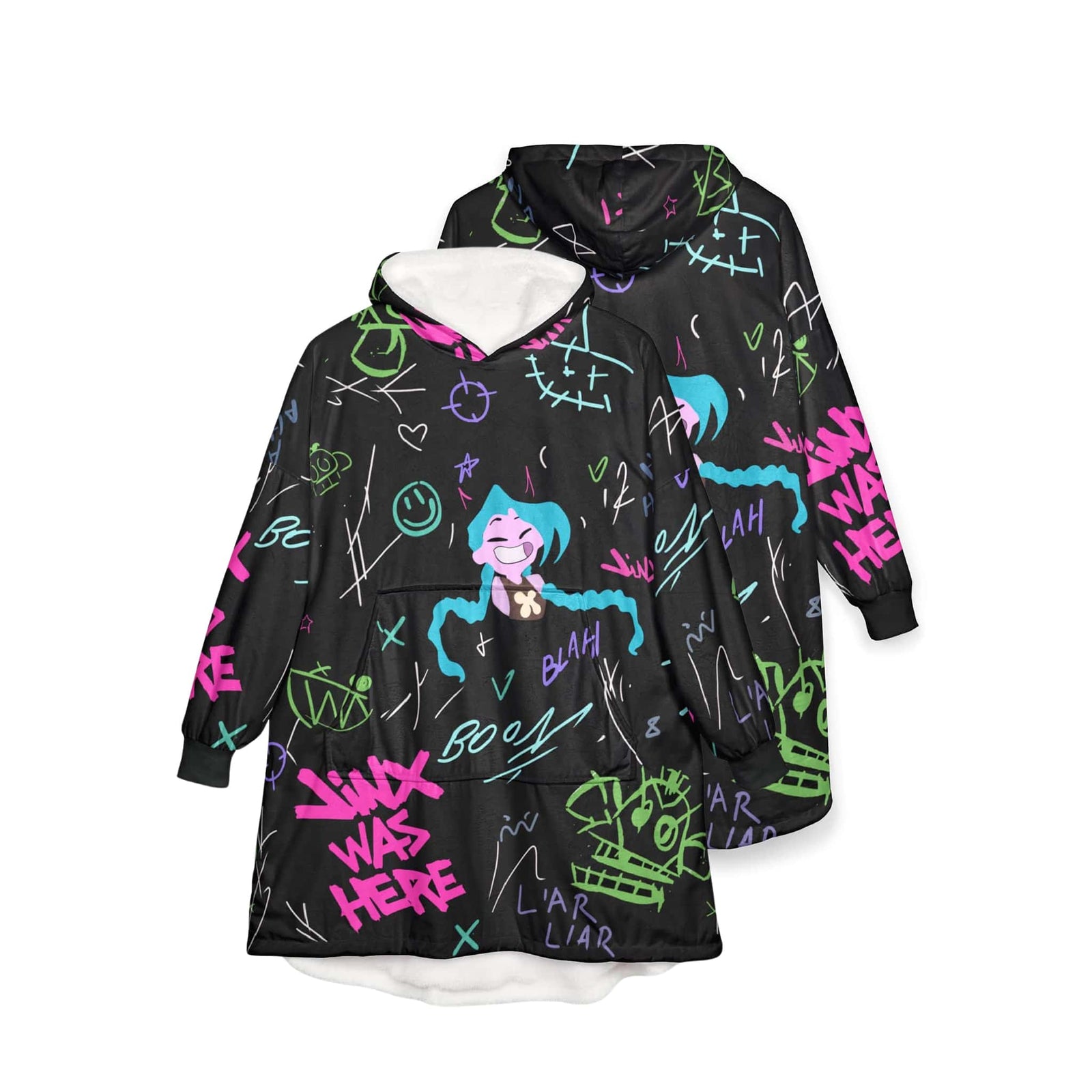 Jinx Oversized Blanket Hoodie