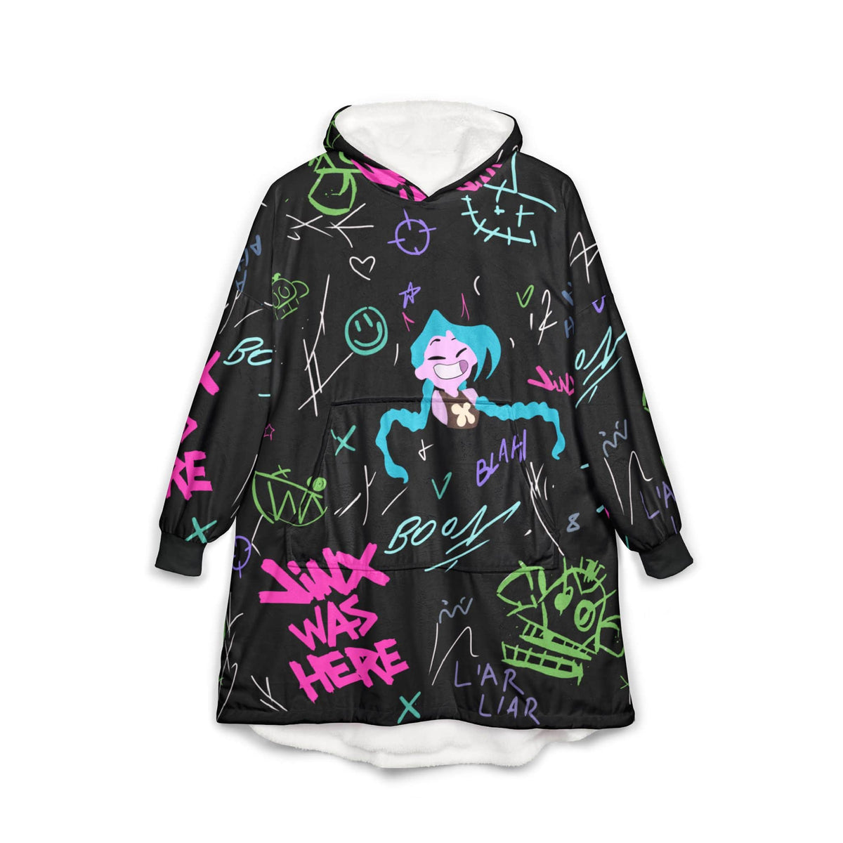 Jinx Oversized Blanket Hoodie