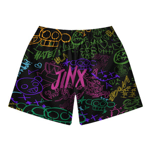 Jinx Graffiti Arcane Mesh shorts