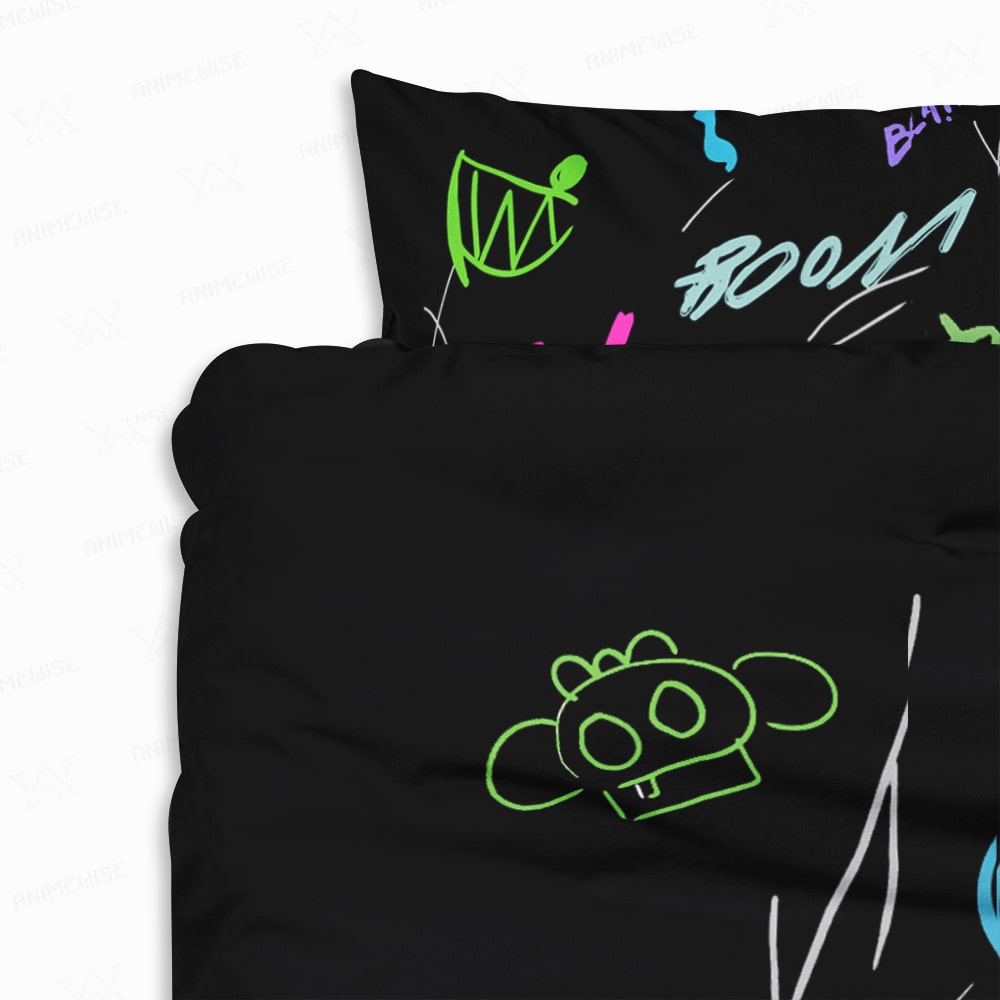 Jinx Graffiti Arcane Comforter Bedding