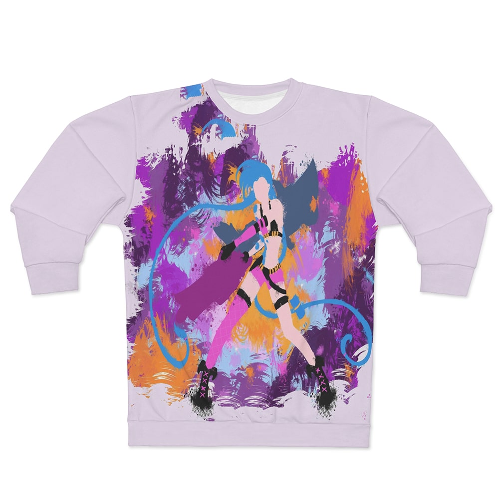 Jinx Abstract Brushed Arcane Sweatshirt