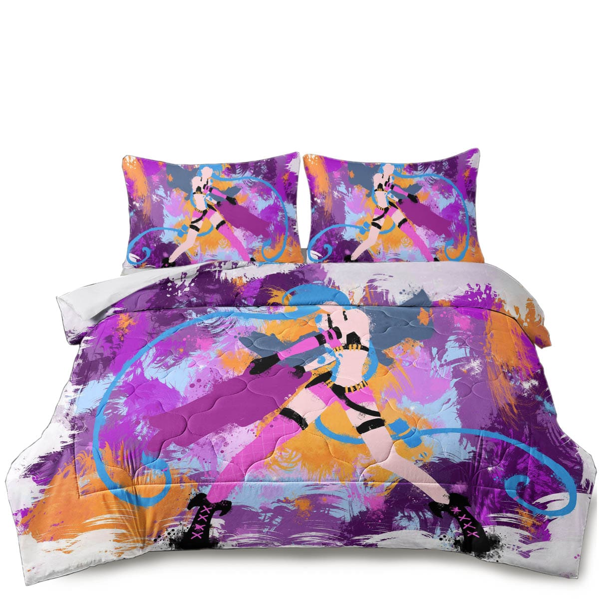 Jinx Art Comforter Set Bedding