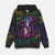 Jinx Neon Graffiti Pullover Hoodie