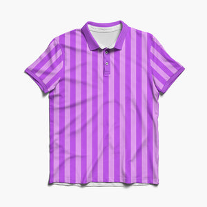 Jinx Stripe Arcane Emblem Polo Shirt