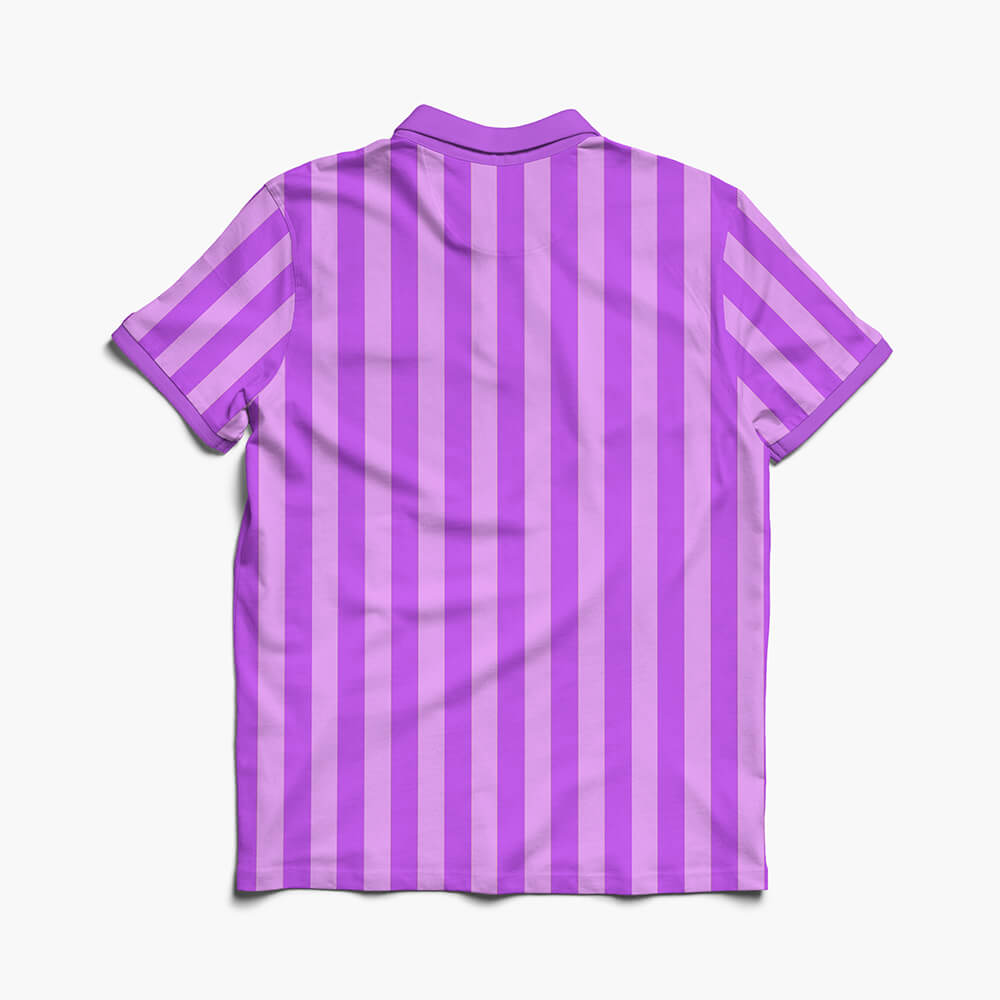 Jinx Stripe Arcane Emblem Polo Shirt