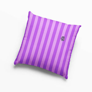 Jinx Stripe Arcane Emblem Throw Pillow