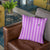 Jinx Stripe Arcane Emblem Throw Pillow