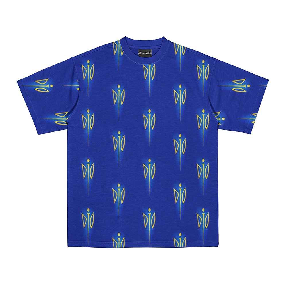 JJBA Diego Steel Ball Pattern T-Shirt