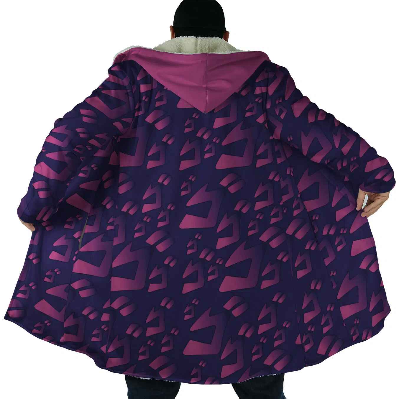 Ora Ora Ora JJBA Hooded Cloak