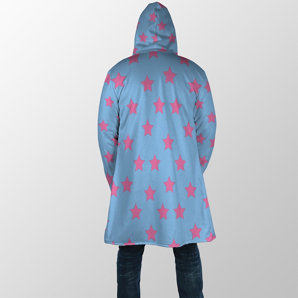 Johnny Joe Kid Star Pattern Hooded Cloak Coat