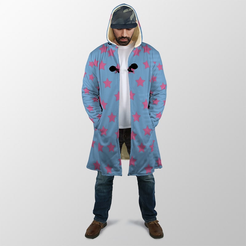 JoJo Johnny Joe Kid Star Pattern Hooded Cloak Coat