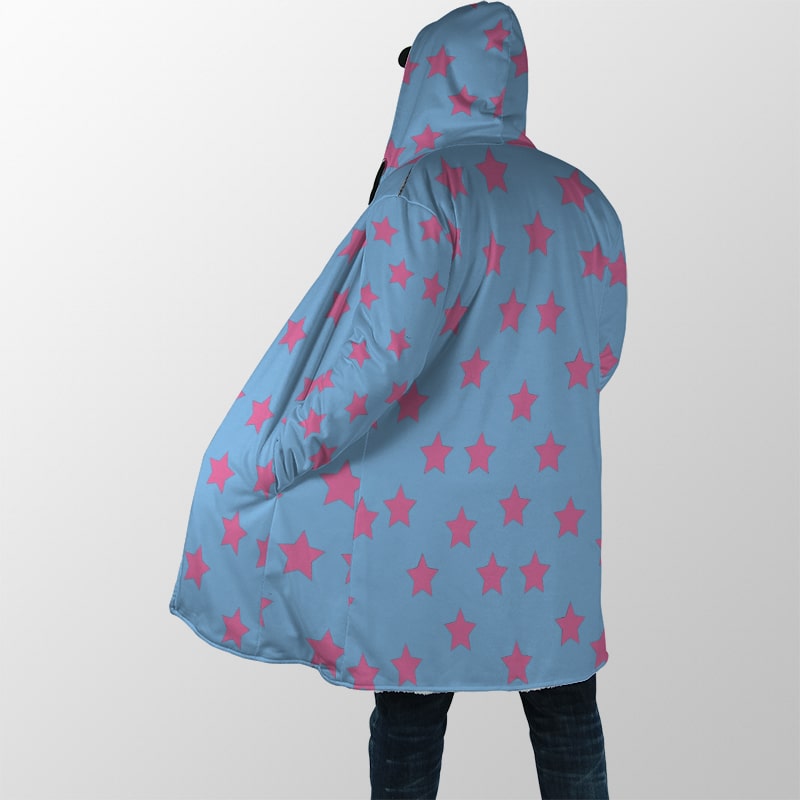 JoJo Johnny Joe Kid Star Pattern Hooded Cloak Coat