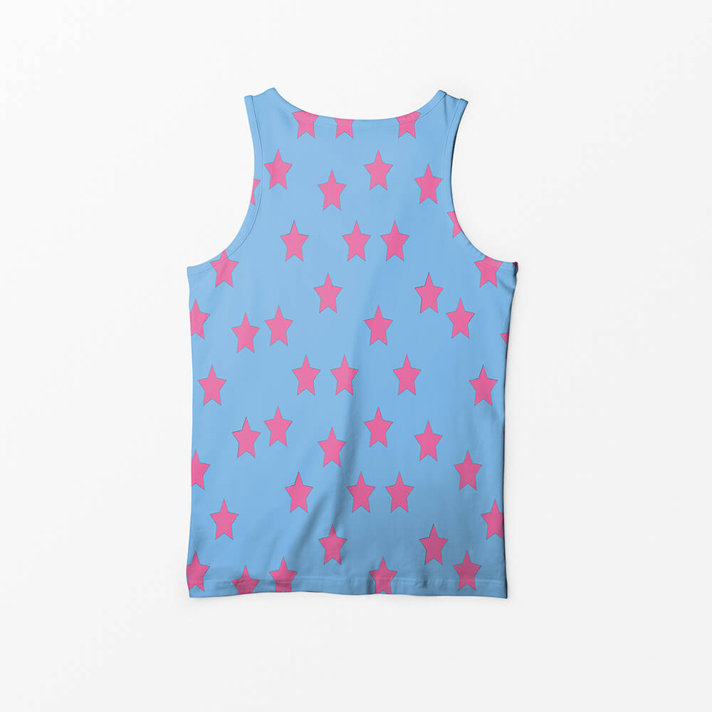 Johnny Joe Kid Star Pattern Tank Top