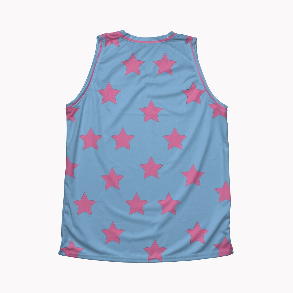 Johnny Joe Kid Star Pattern Basketball Jersey