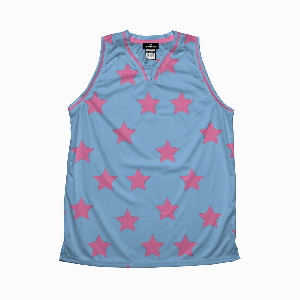 Johnny Joe Kid Star Pattern Basketball Jersey