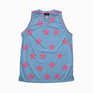 Johnny Joe Kid Star Pattern Basketball Jersey