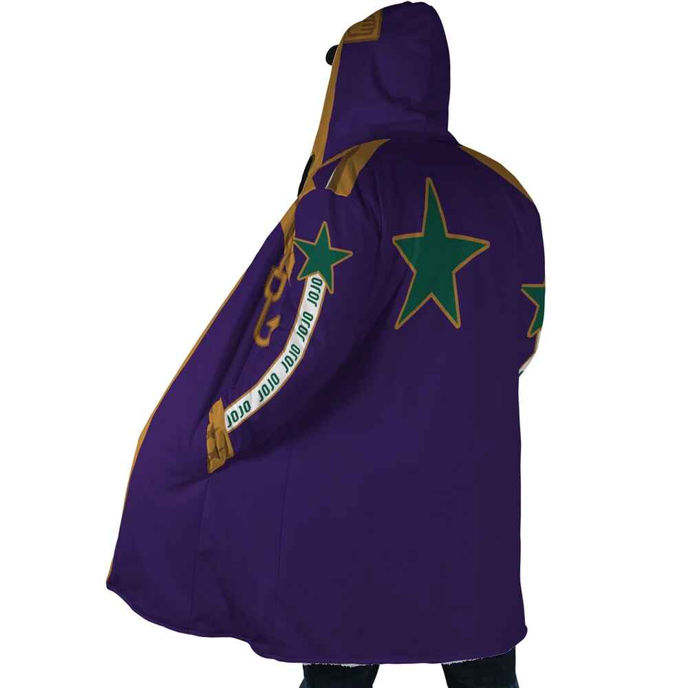 JoJo Stardust Hooded Cloak Coat