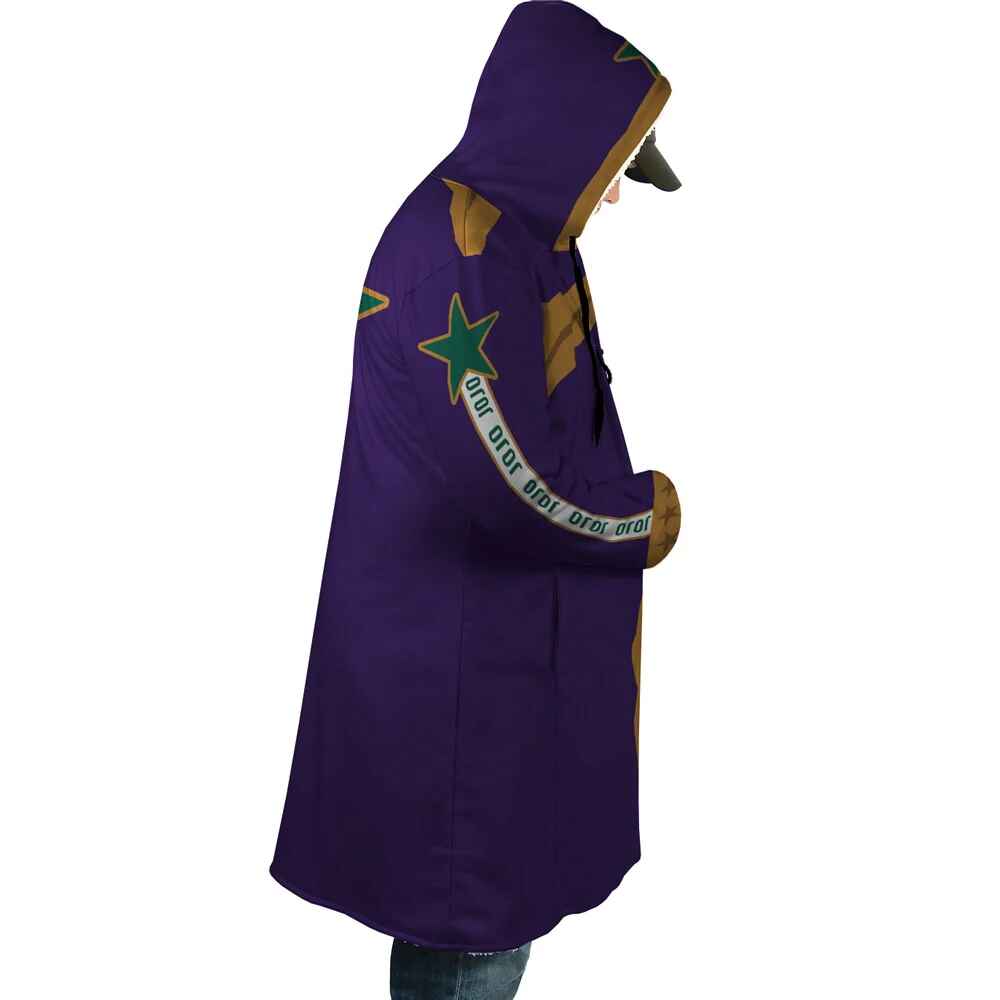 JoJo Stardust Hooded Cloak Coat