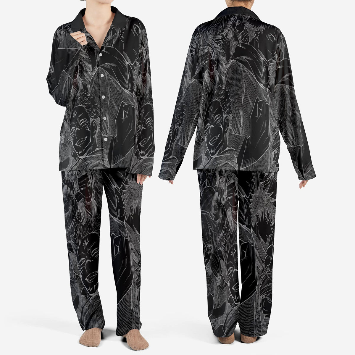 JJK All Curse Pajamas Set