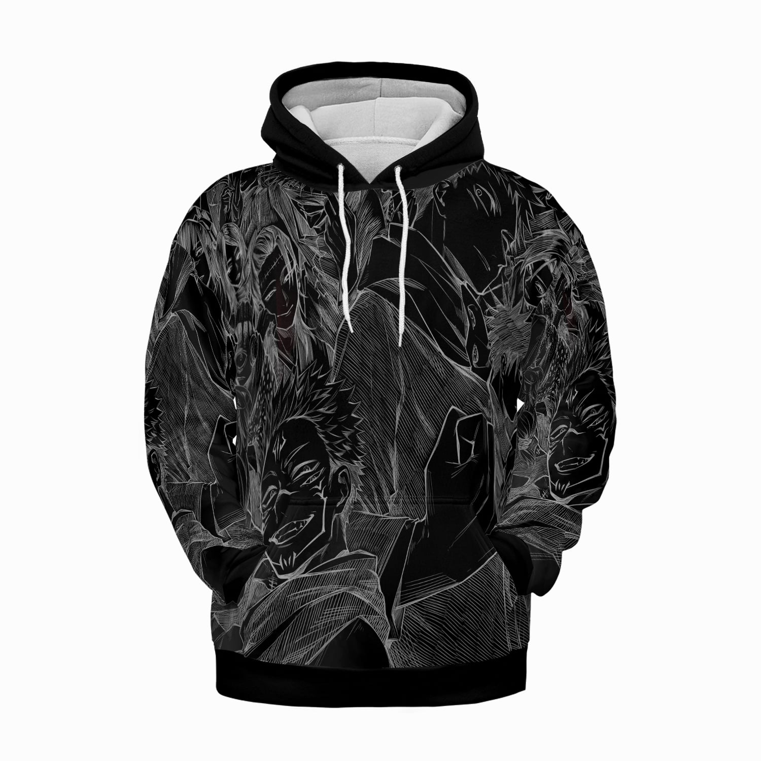 All Curse Blend JJK Pullover Hoodie