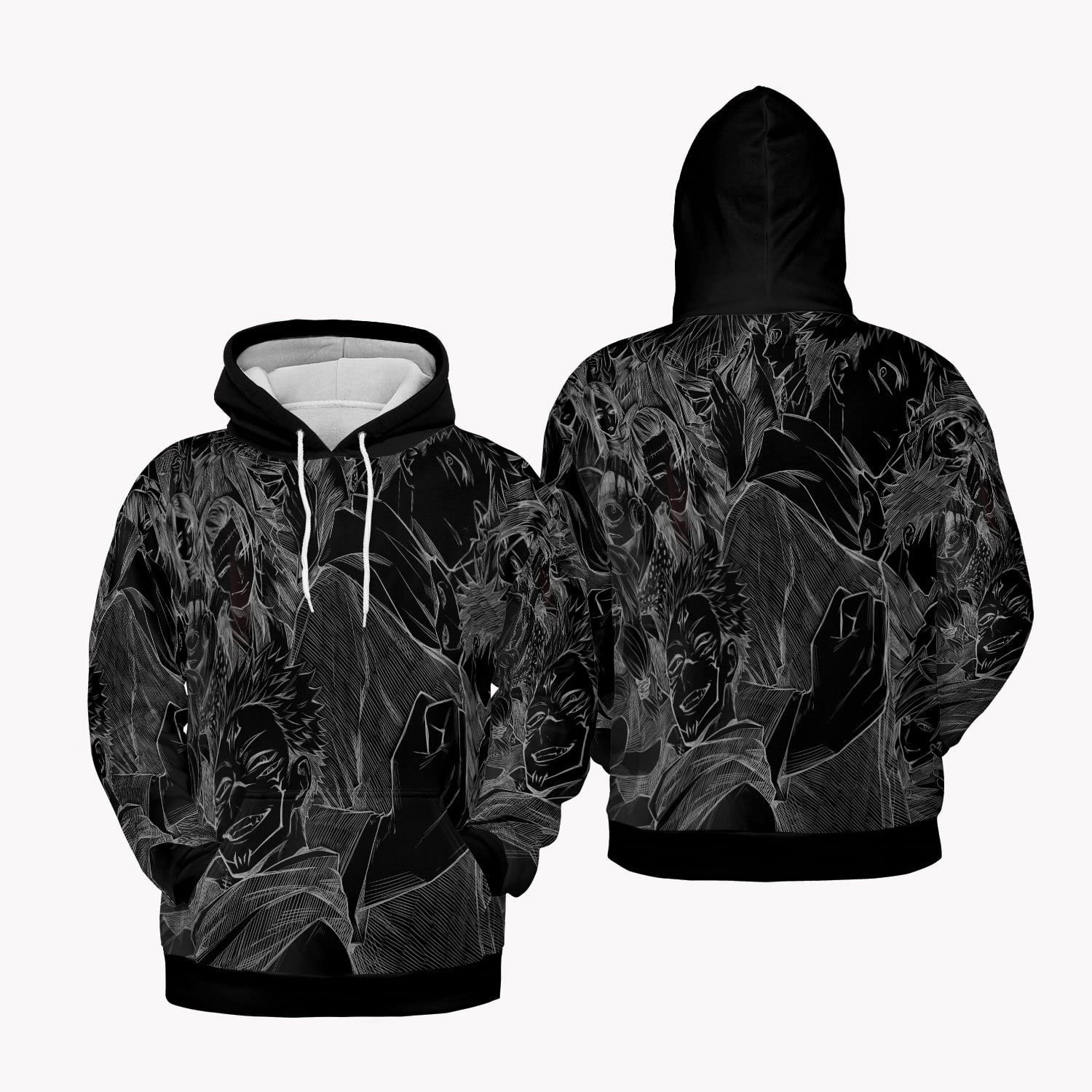 All Curse Blend JJK Pullover Hoodie