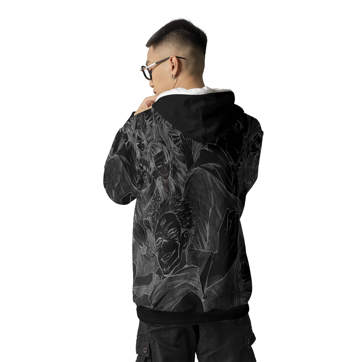 All Curse Blend JJK Pullover Hoodie