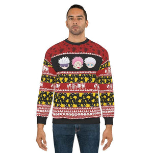 Curse Chibi Christmas Sweater