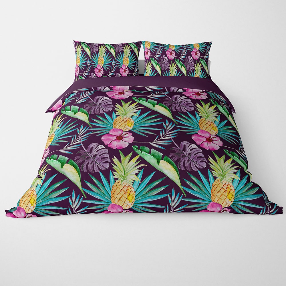 Jungle Foliage Home Essence Duvet Cover Bedding