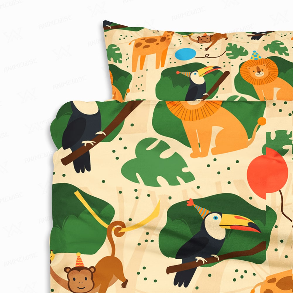 Jungle story Amazonian Pattern Comforter Set Bedding