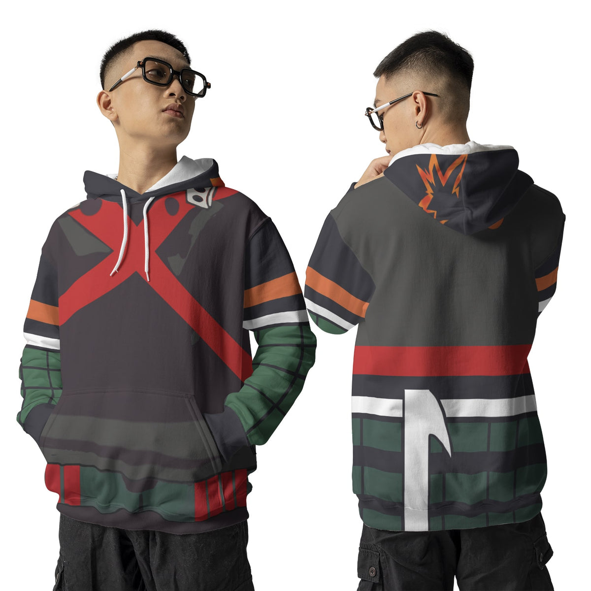 Kacchan My Hero Pullover Hoodie