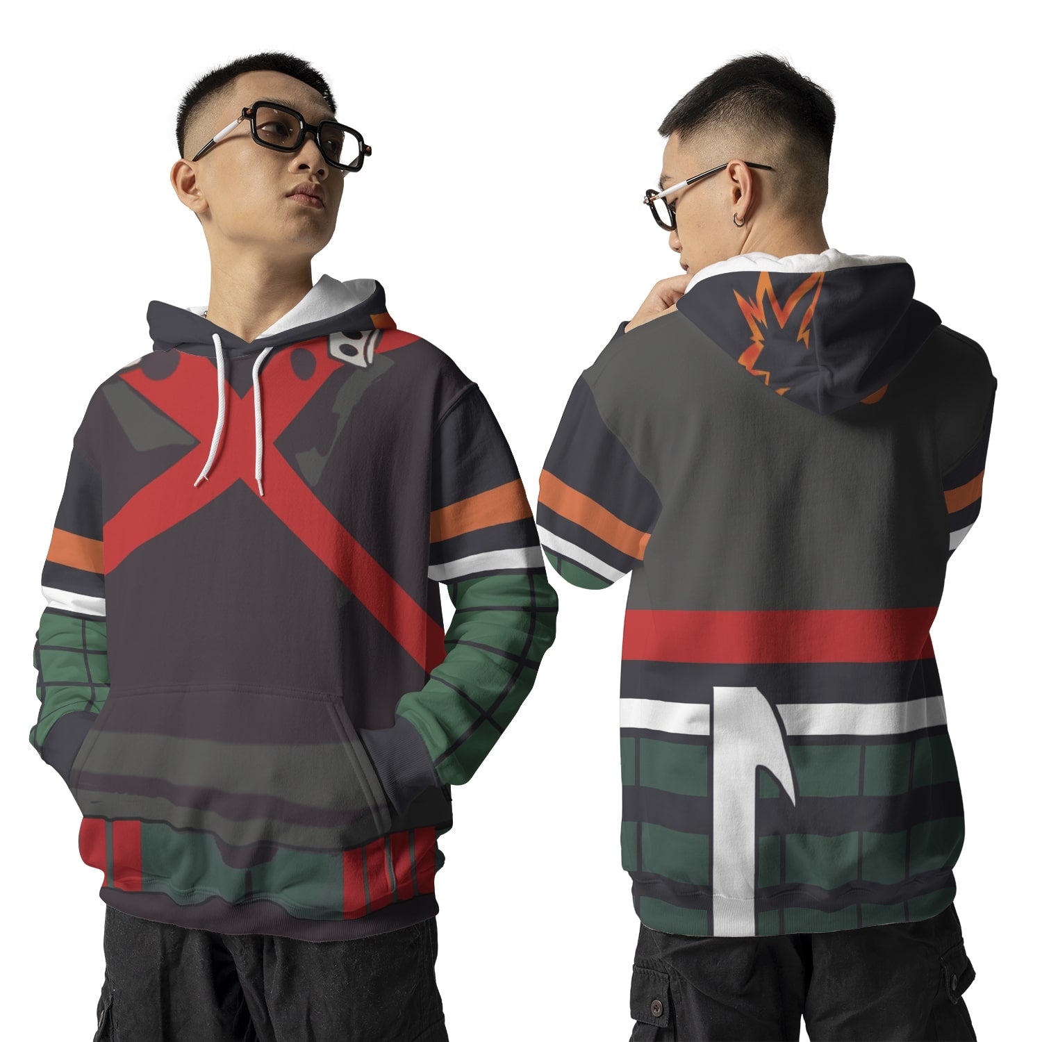 Bokugo My Hero Pullover Hoodie