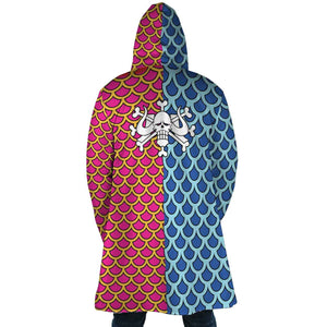 Kaido King of The Beasts Dragon Scale Hooded Cloak Coat