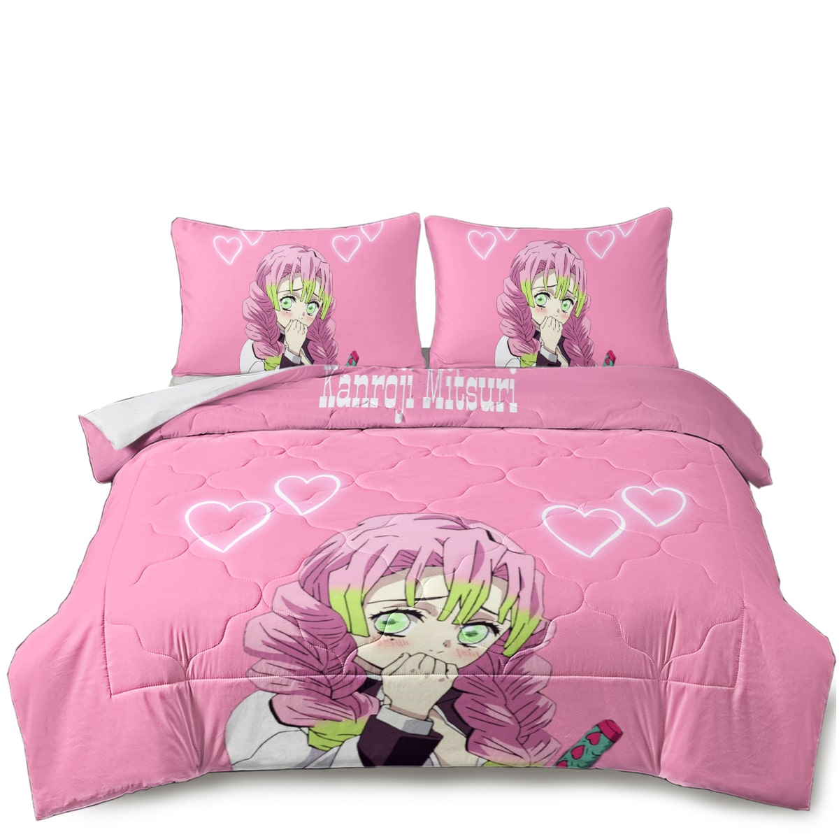 Love Pillar Kawaii Comforter Set