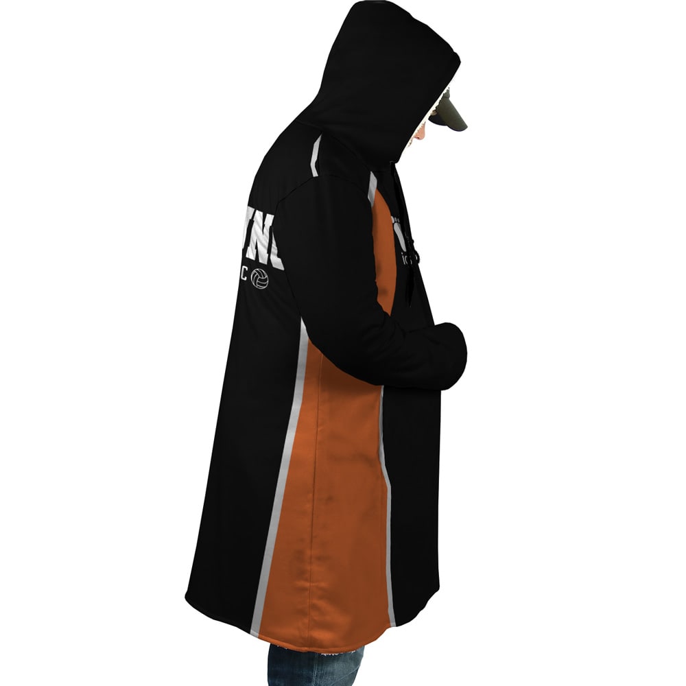 Hinata High School V.B.C Hooded Cloak Coat